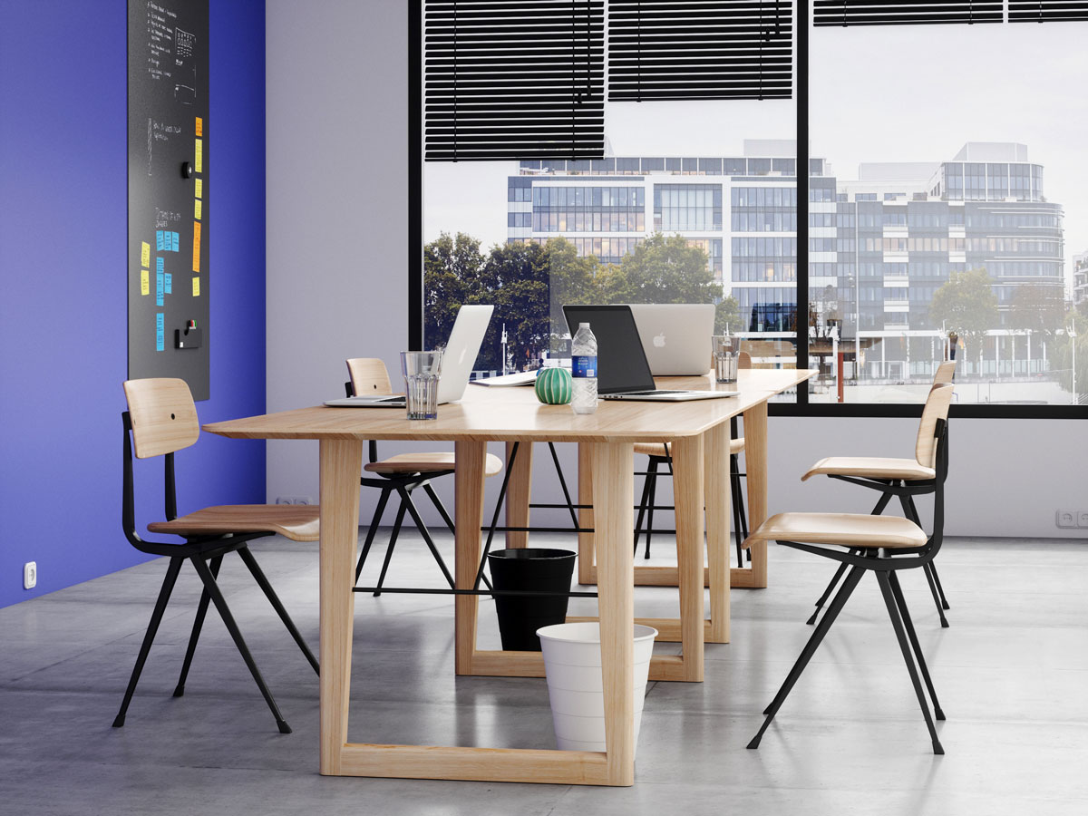 Espace de travail avec table CLOE